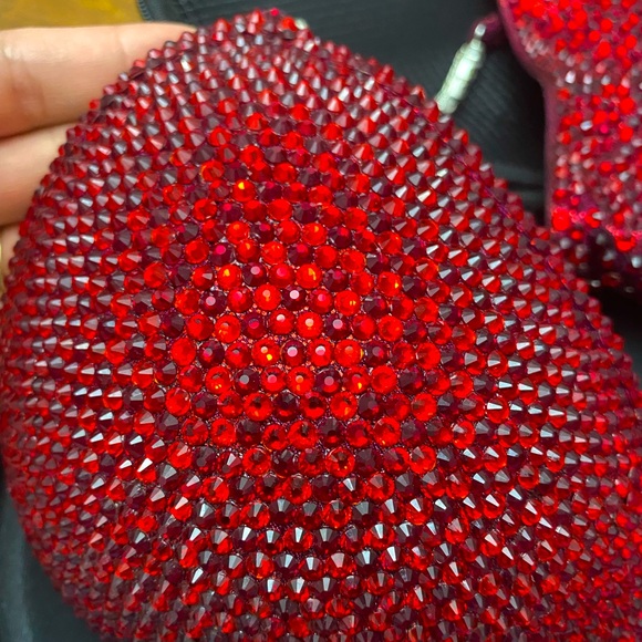 NPC/IFBB Ruby Red Bikini Competition Suit - Picture 2 of 7